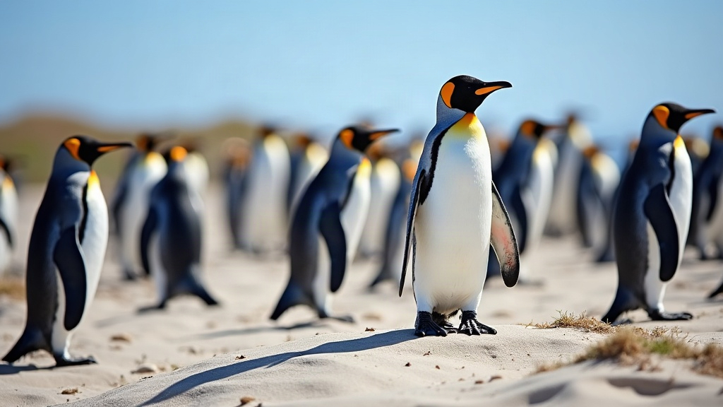 Colonia de pingüinos de Magallanes en Punta Tombo, Chubut
