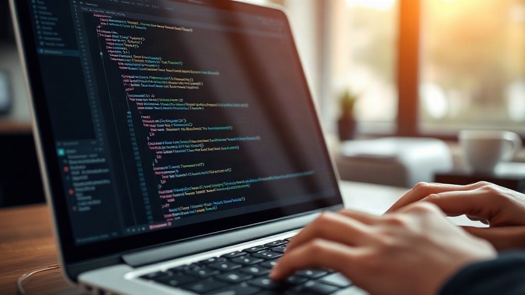Editor de código con el panel de chat de una IA abierto al costado de la pantalla